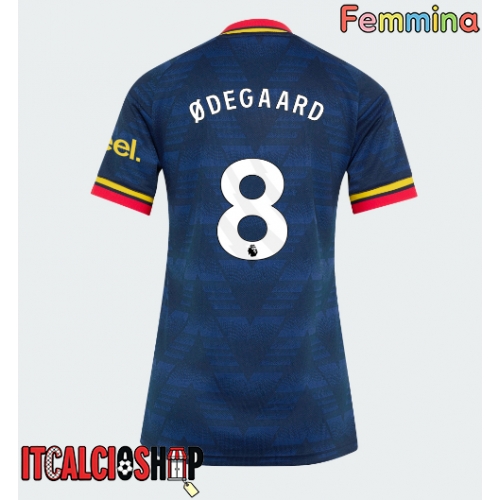 Arsenal Martin Odegaard #8 Seconda Maglia Femmina 2026-27 Manica Corta